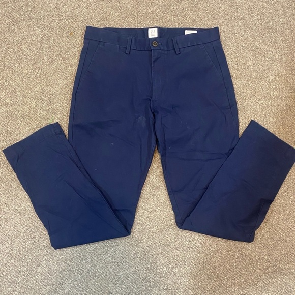 GAP 31X30 Blue Dress Pants - Picture 2 of 8